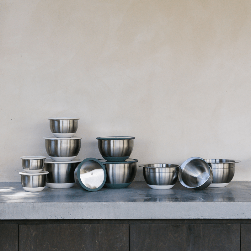 mixer bowl metal baking bowls