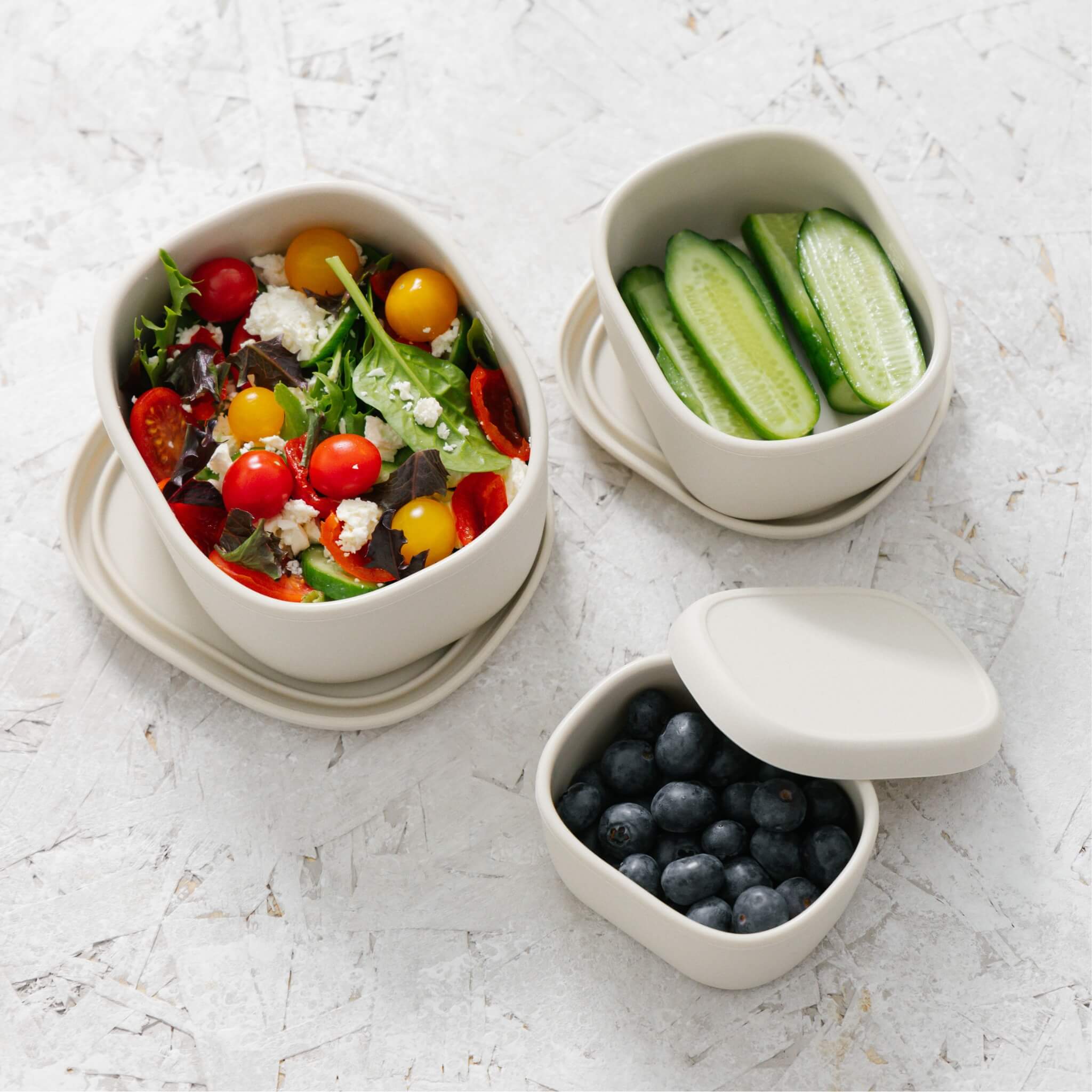 Silicone Nesting Containers 3pk