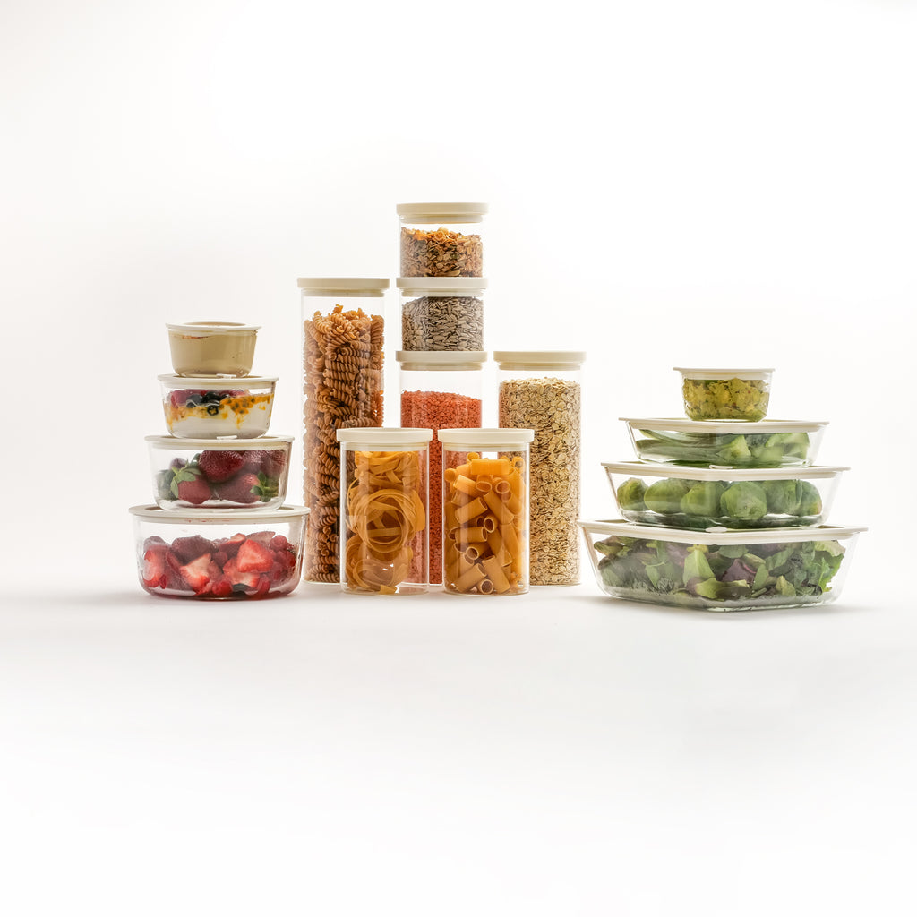 Seed & Sprout Wategos Glass Pantry Jar 2-pack - 1500ml