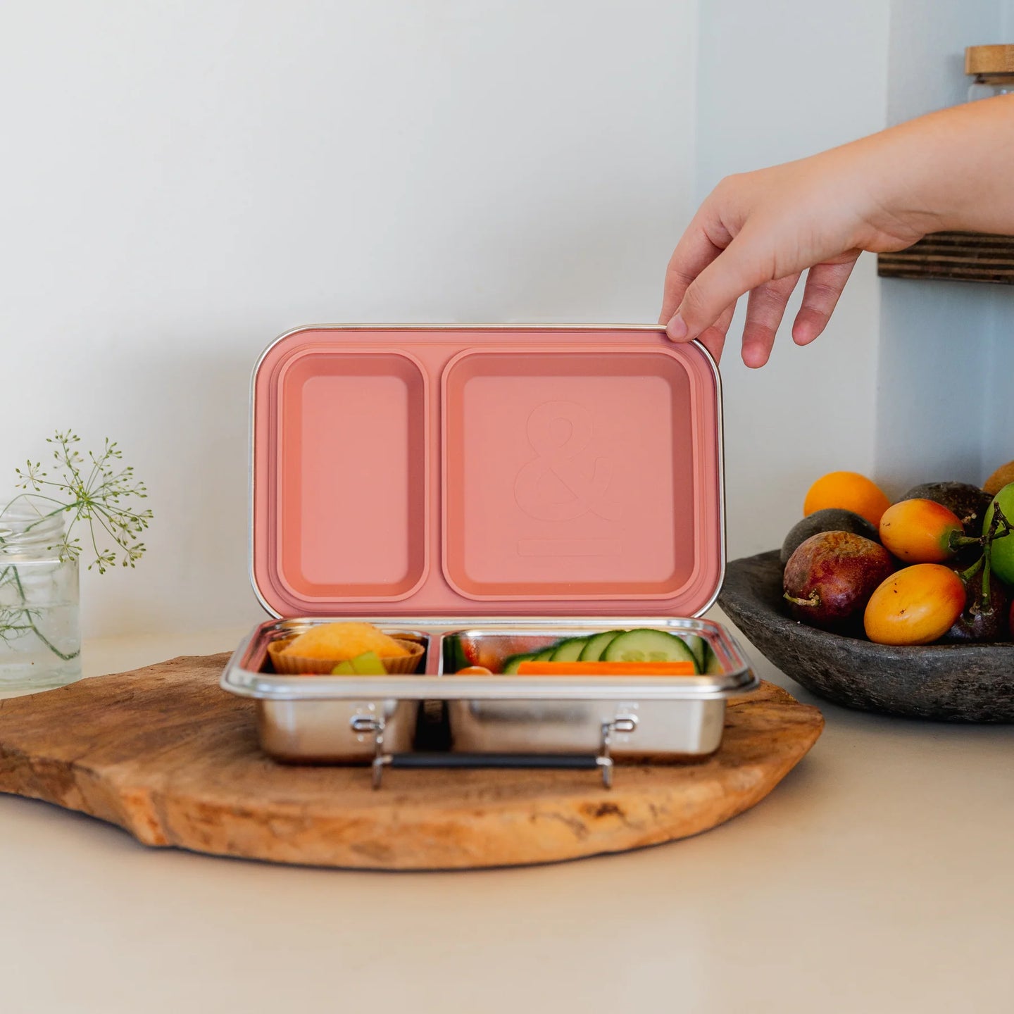 Silicone Seal for Bento Lunch Box - Clay