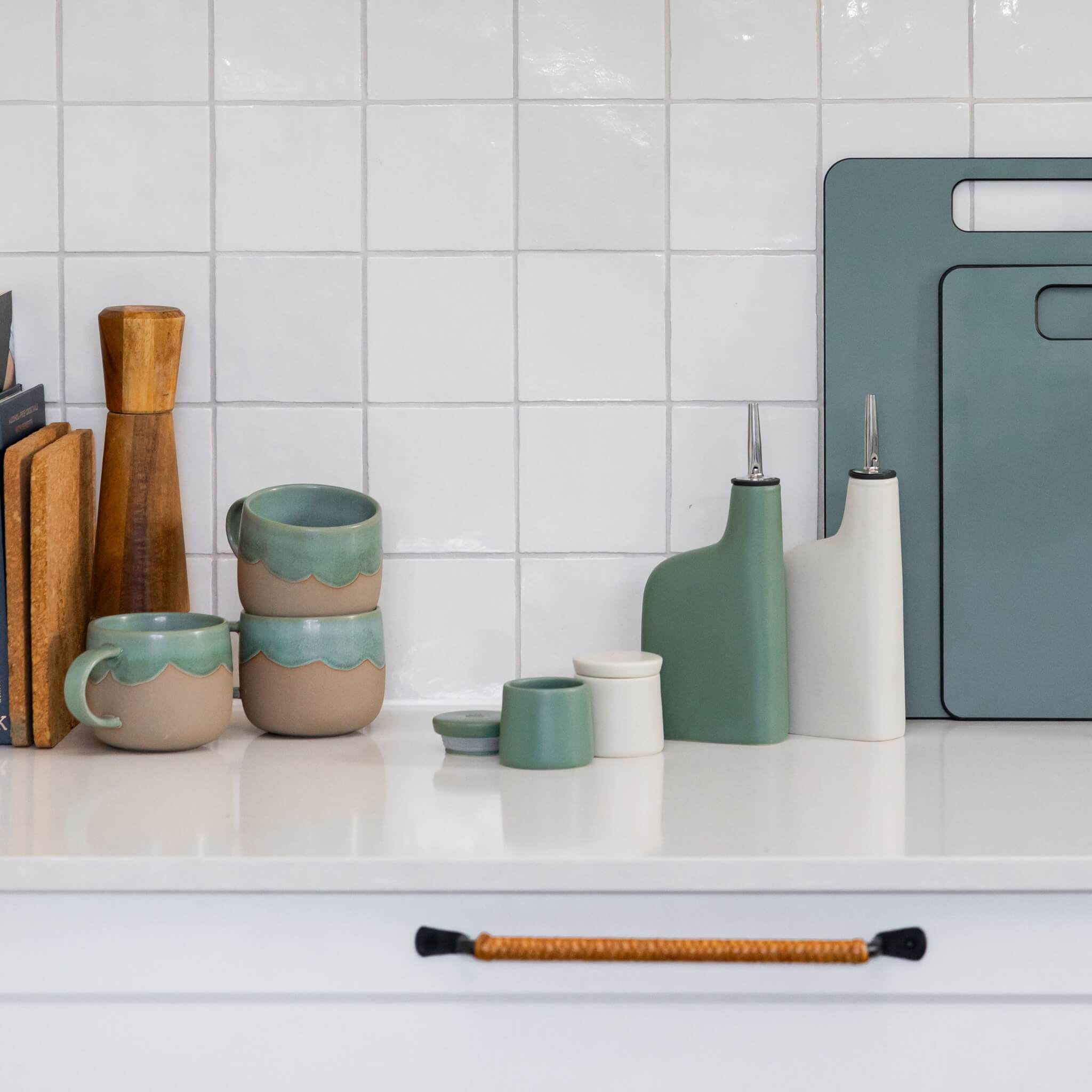 Ceramic Salt & Pepper Pods