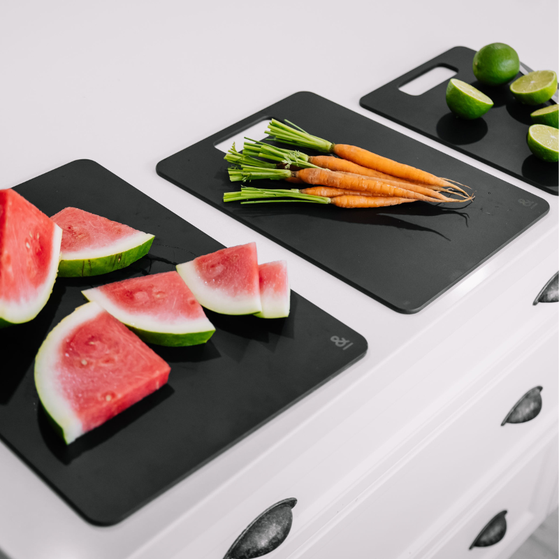 Wood Fibre Chopping Board | Liquorice