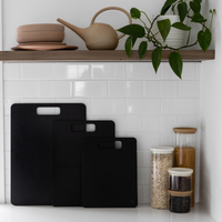 Wood Fibre Chopping Board | Liquorice