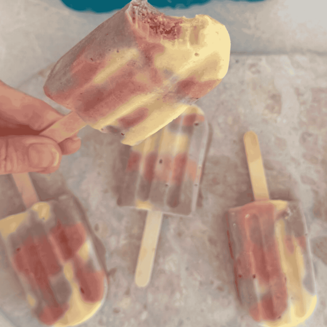 Summer Holiday Magic: Healthy Vegan Rainbow Paddle Pops