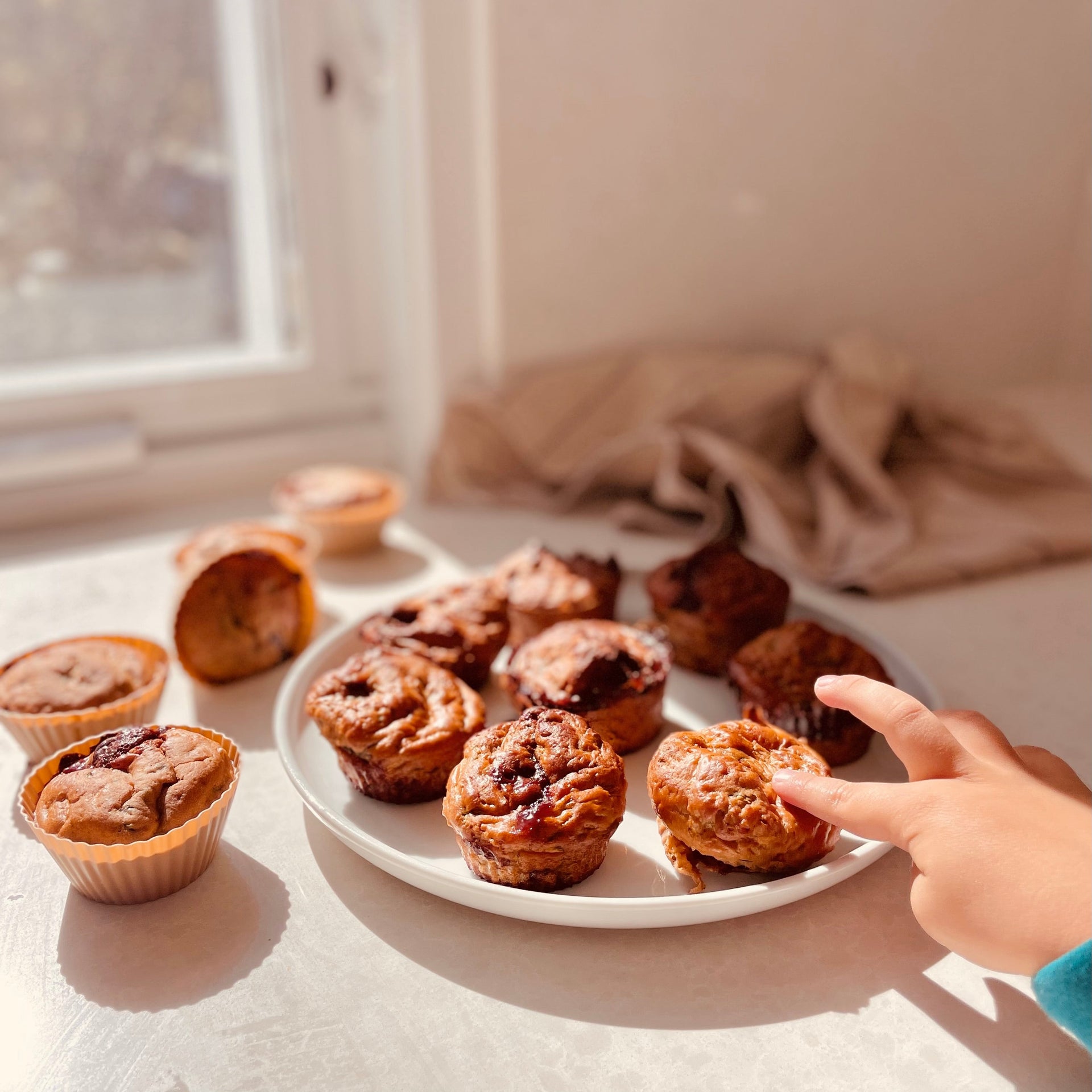 Quick Chocolate and Zucchini Muffins