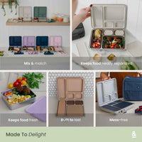 CrunchBox™ 2.0 Lunch Box | Snack Pots