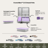 CrunchBox™ 2.0 Lunch Box | Snack Pots