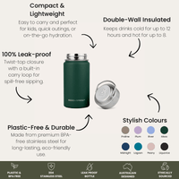 Insulated Drink Bottle | 350ml