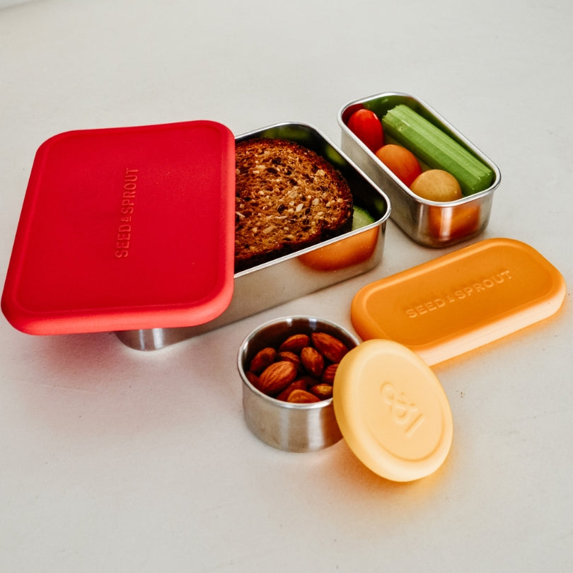 CrunchBox™ Lunch Box 3 Pot Tropical
