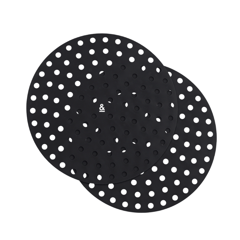 Reusable Round Silicone Air Fryer mats