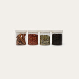 Belongil Glass Spice Jars 4pk