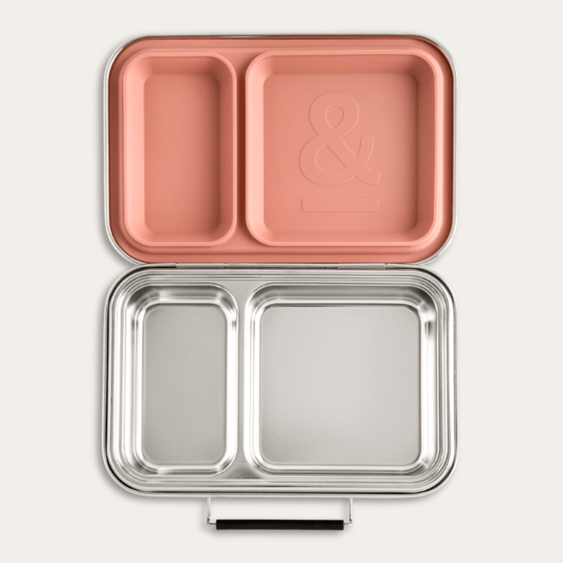 Bento Lunch Box with Clay Silicone Seal