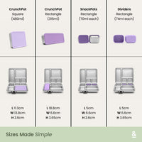 CrunchBox™ 2.0 Lunch Box | Snack Pots