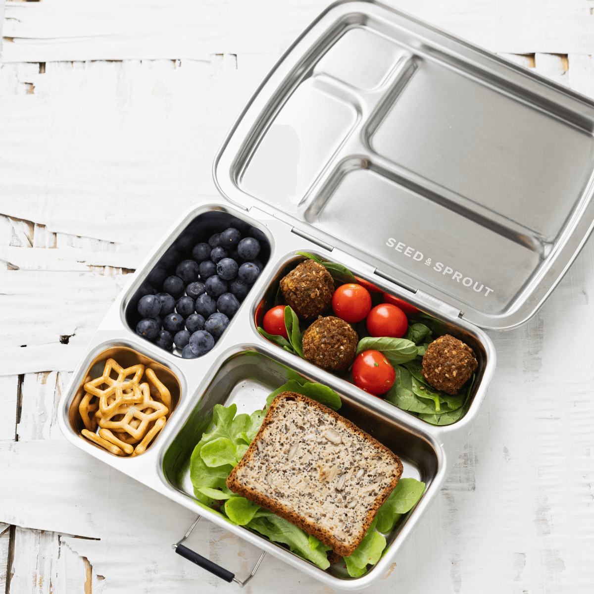 CrunchBox™ Stainless Steel Lunch Box