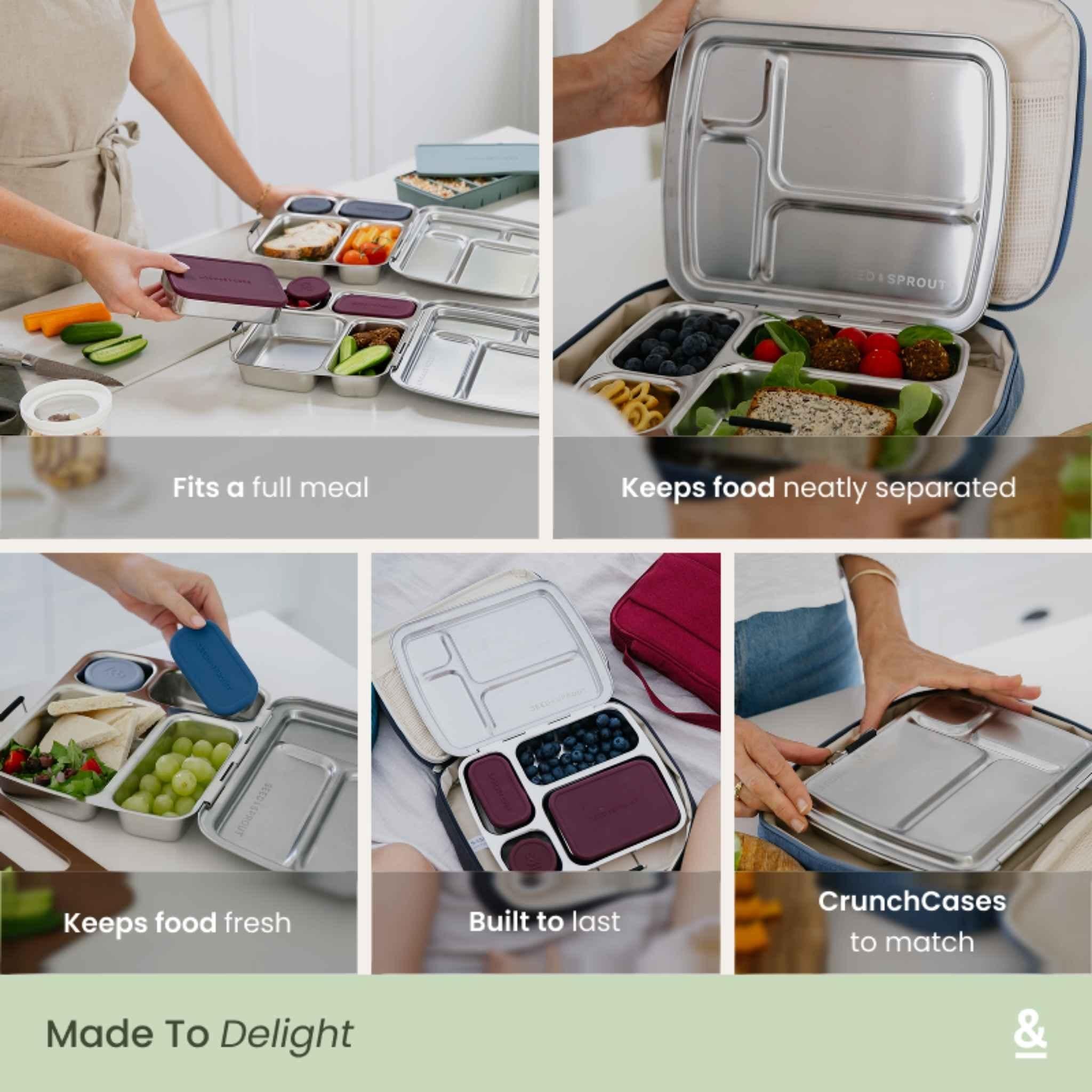 Ultimate Lunch and Snack Set | Seed and Sprout Lunch Box