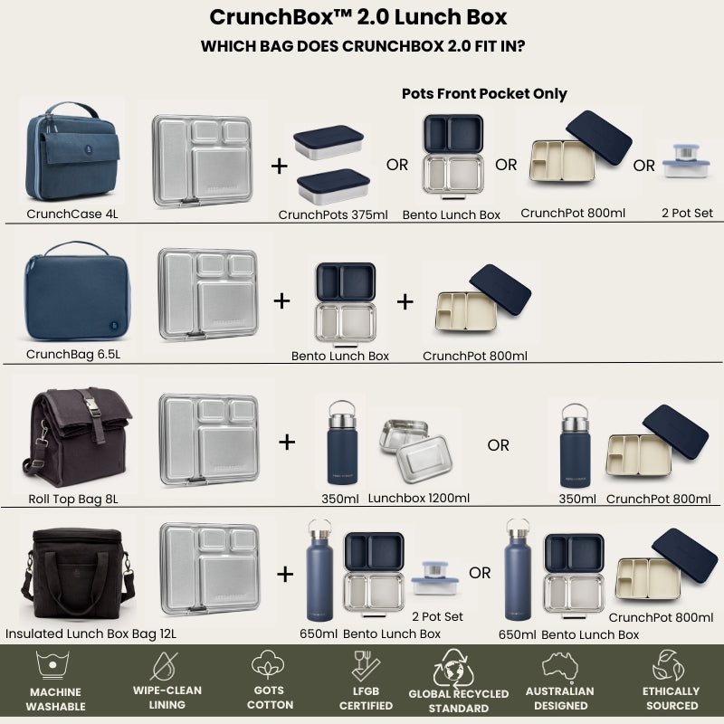 CrunchBox™ 2.0 Lunch Box