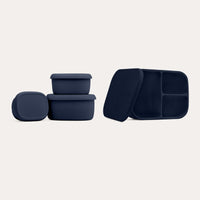 Silicone Bento Box & Snack Box Set | Bag