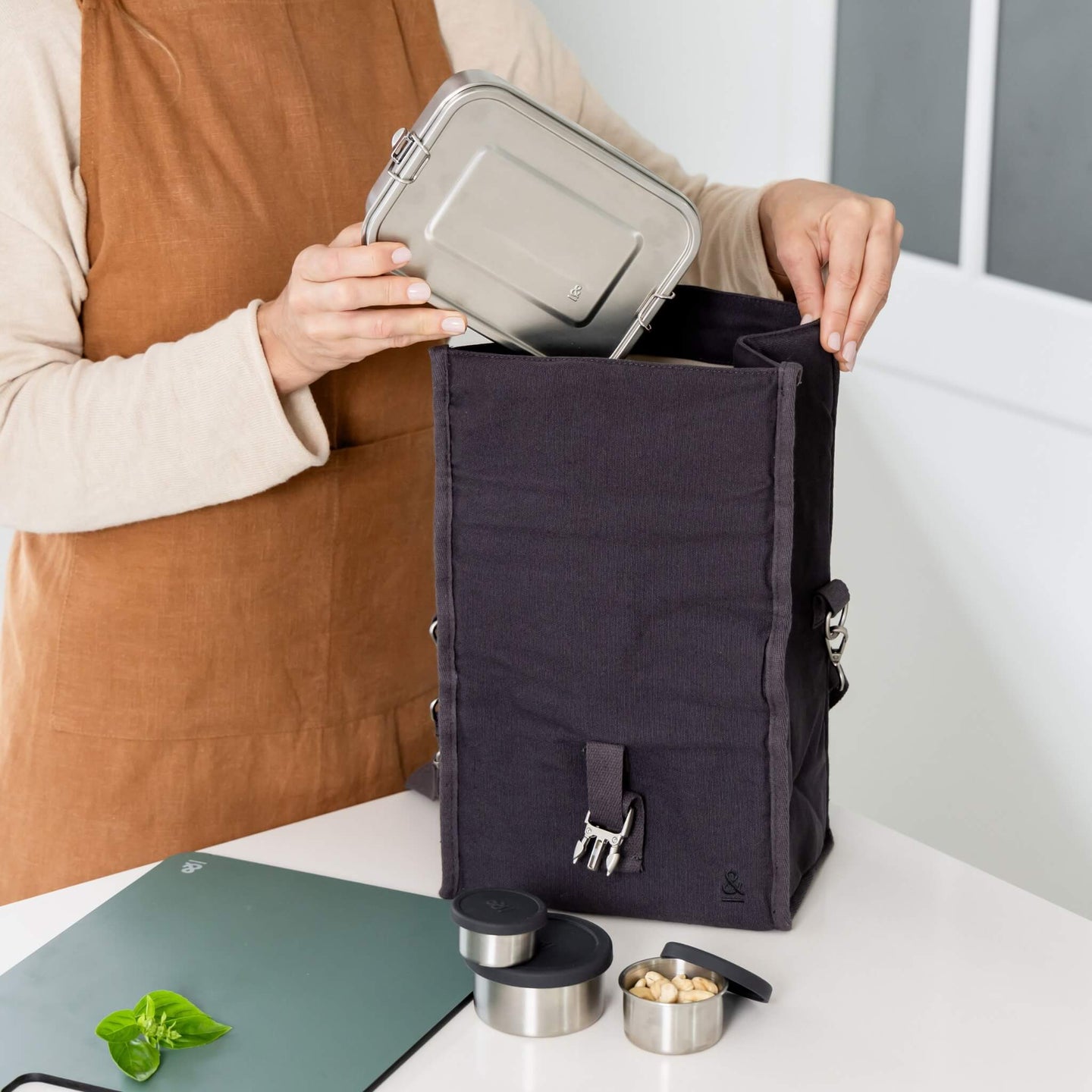 Reusable Lunch and Snack Set
