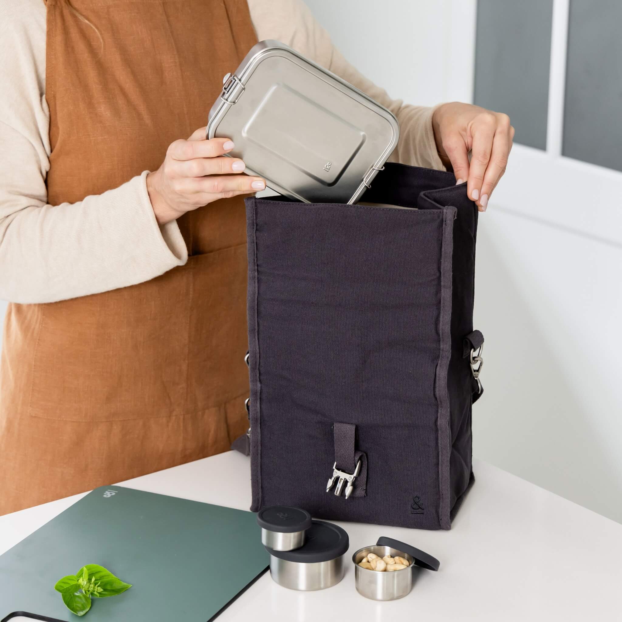 Reusable Lunch and Snack Set