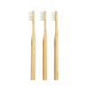 Bamboo Toothbrushes - Pack of 3