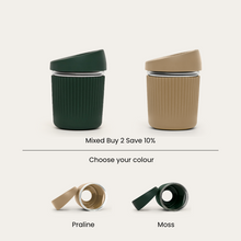 Reusable Glass Coffee Cup