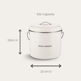 Kitchen Compost Bin | Mushroom