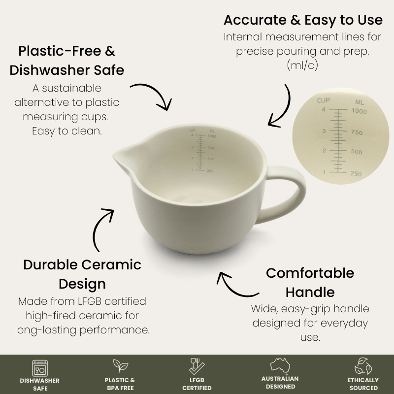 Baking Ceramic Measuring Cup | 1L
