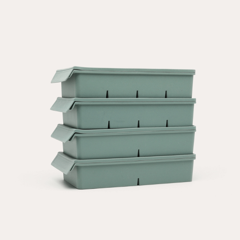 Meal Prep Freezer Tray Set