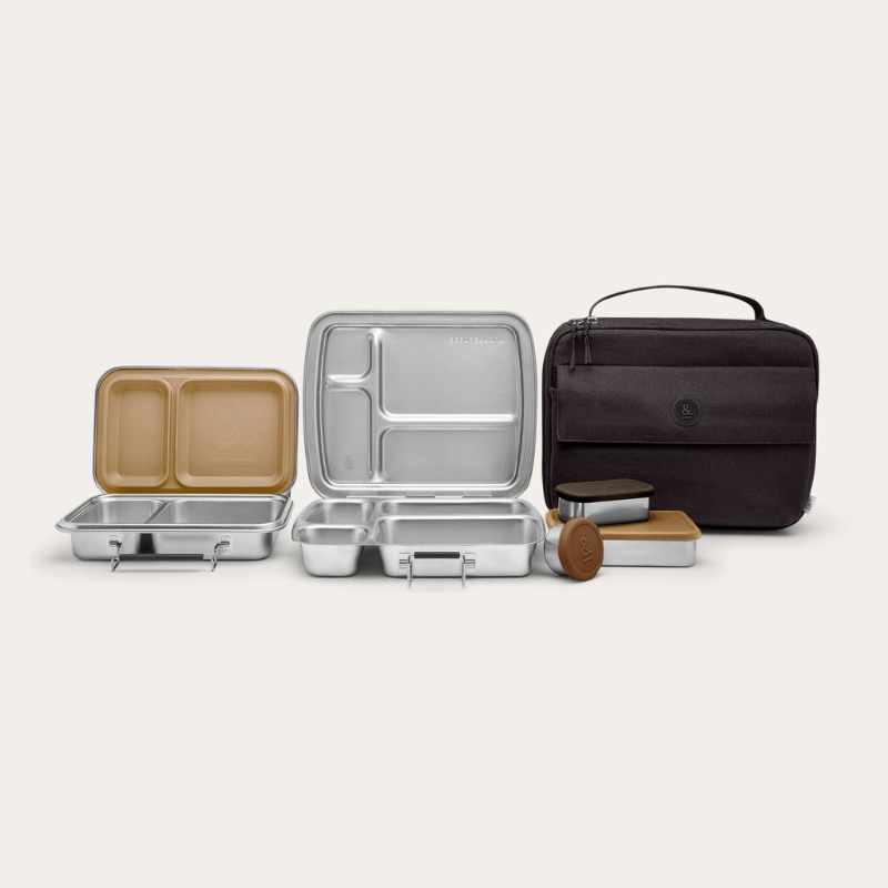 Duo Bento Lunch Box Set OG | Pots & Bag