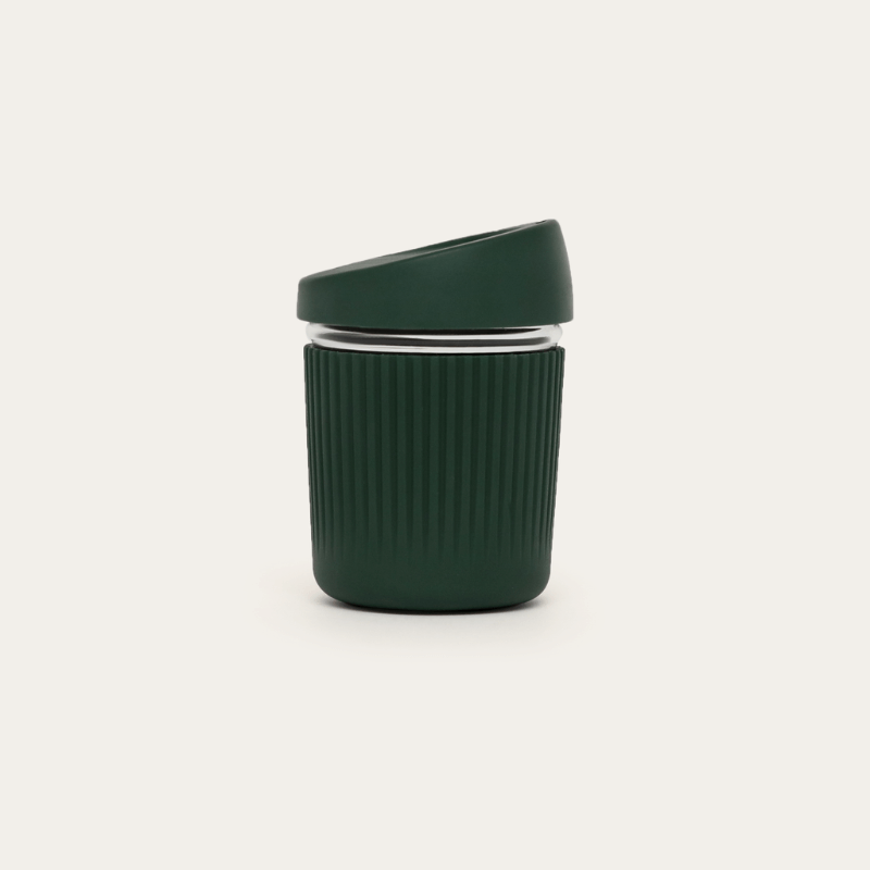Reusable Glass Coffee Cup