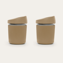 Reusable Glass Coffee Cup