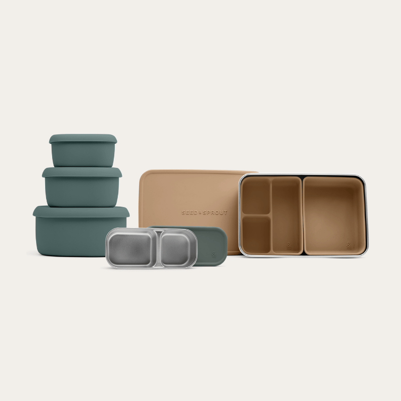 Silicone Lunch & Snack Bundle