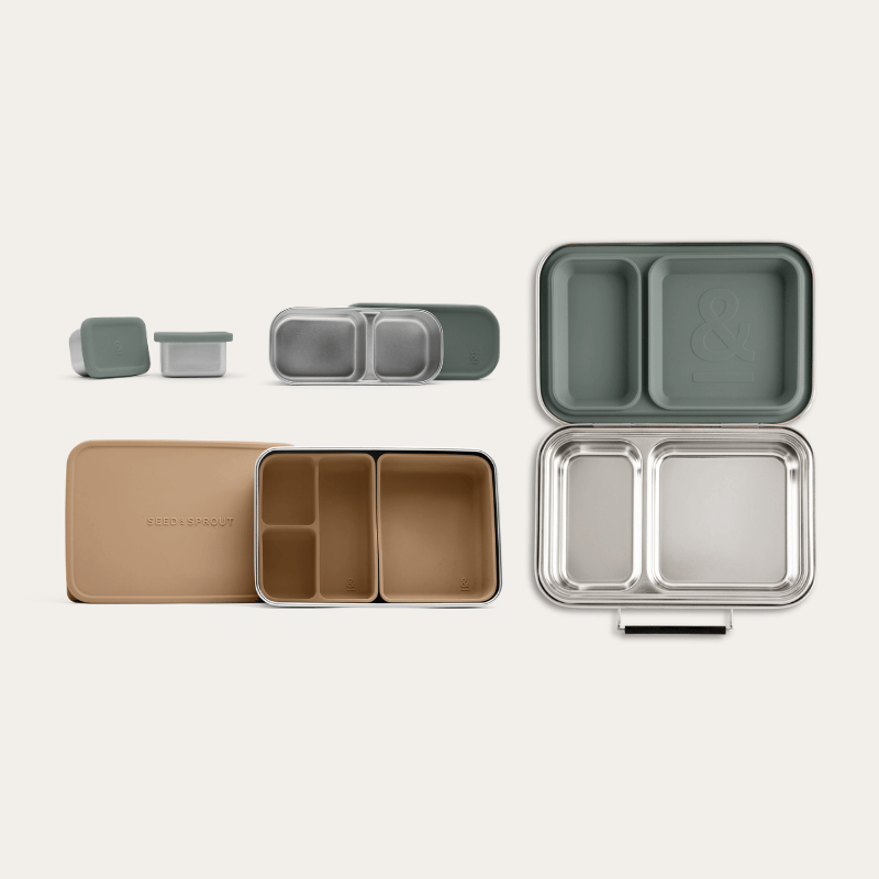 Bento Box + Snack Container Bundle