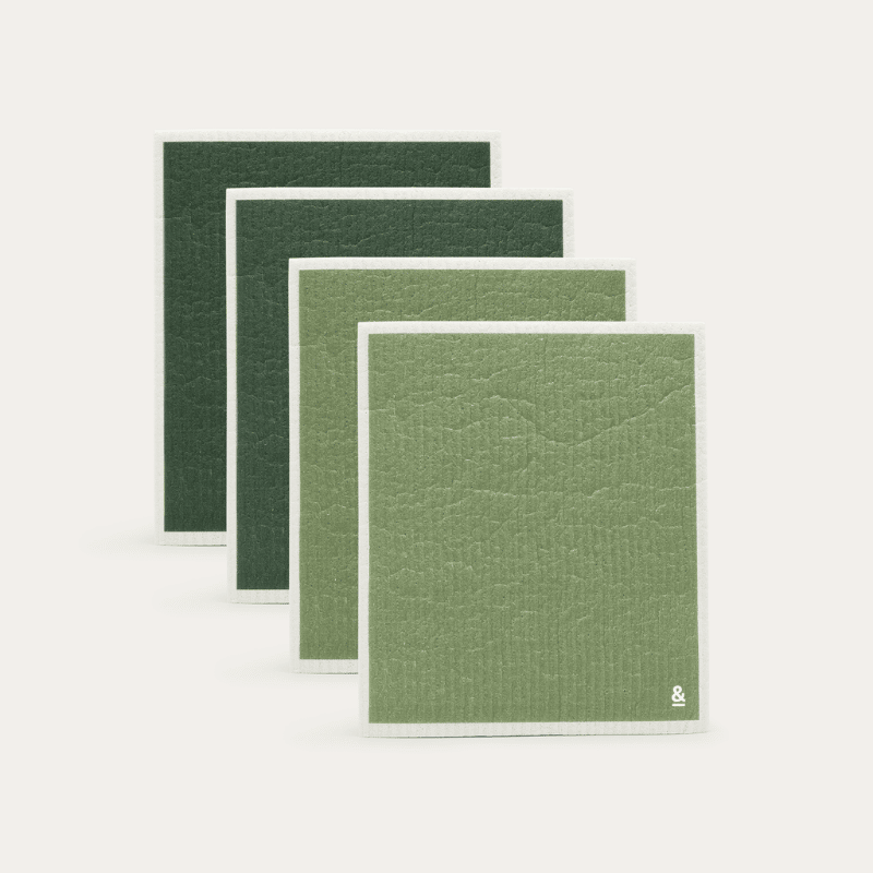 Cellulose Sponge Dish Cloths | 4pk