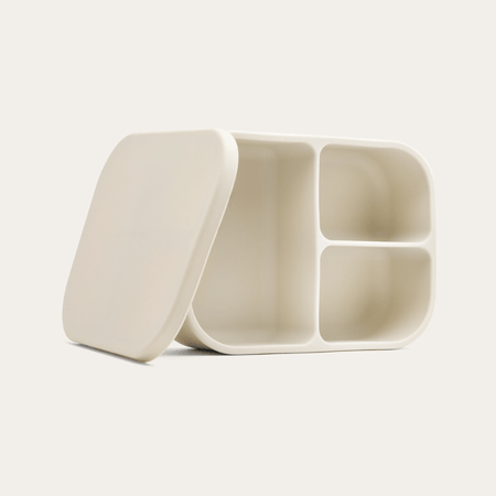 Silicone Bento Box in Moss Green Color