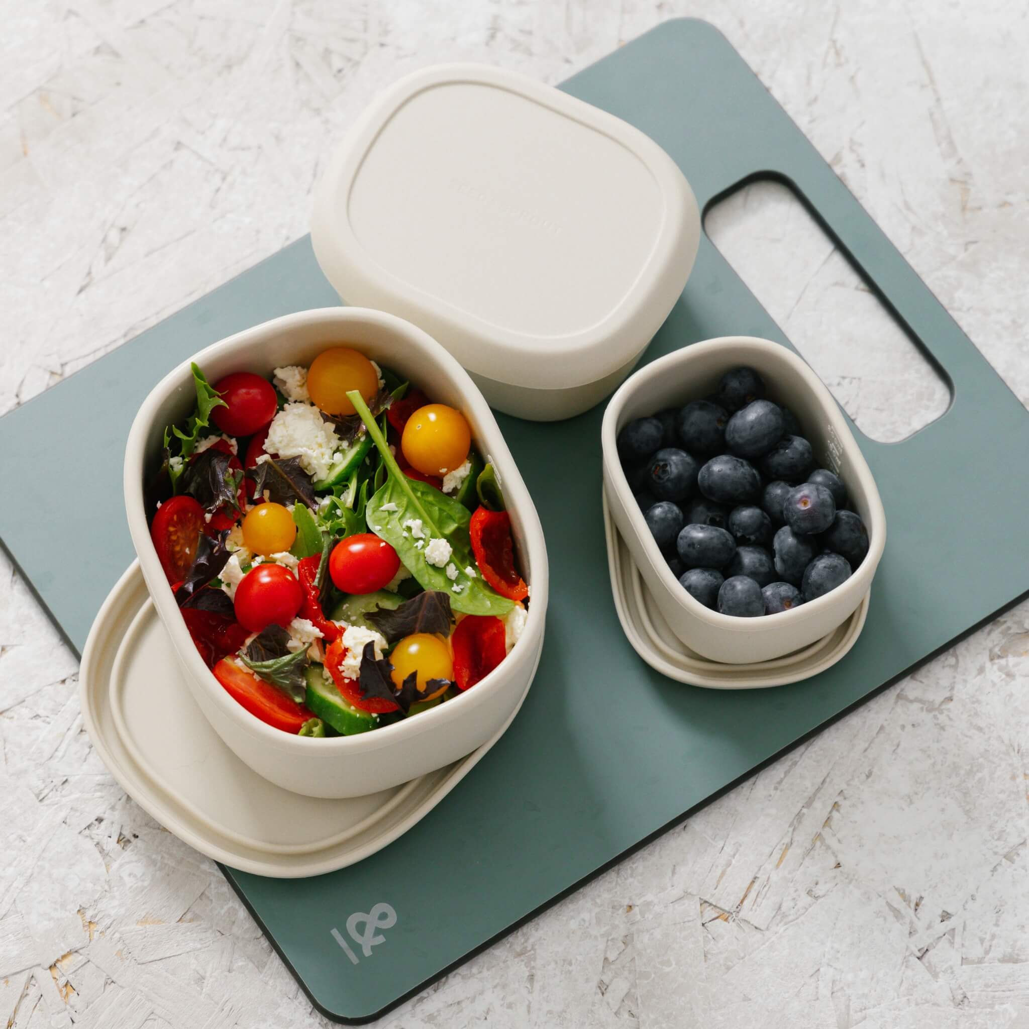 Silicone Bento Box & Snack Box Set | Bag