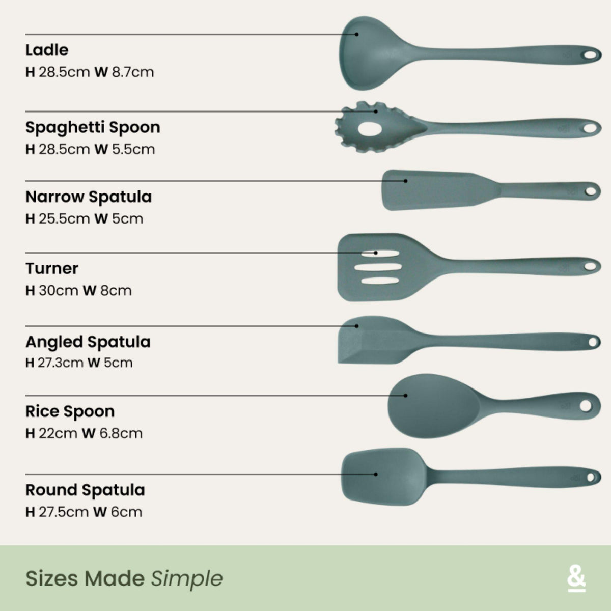 Silicone Narrow Spatula