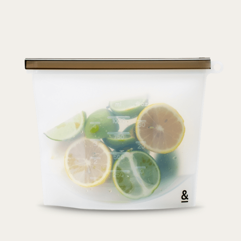 Silicone food storage pouches sale