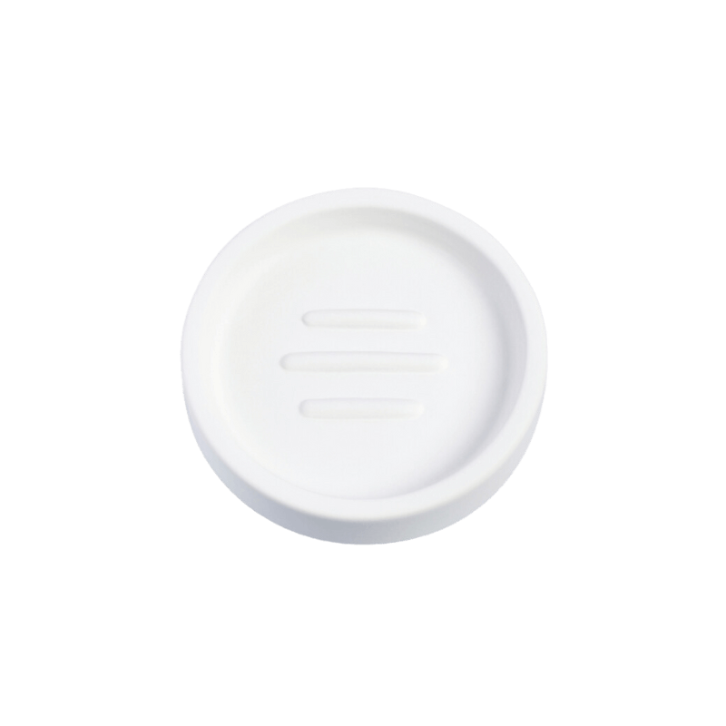 Ceramic Soap Dish in Oat Milk