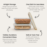 Meal Prep Container Square | 12pk