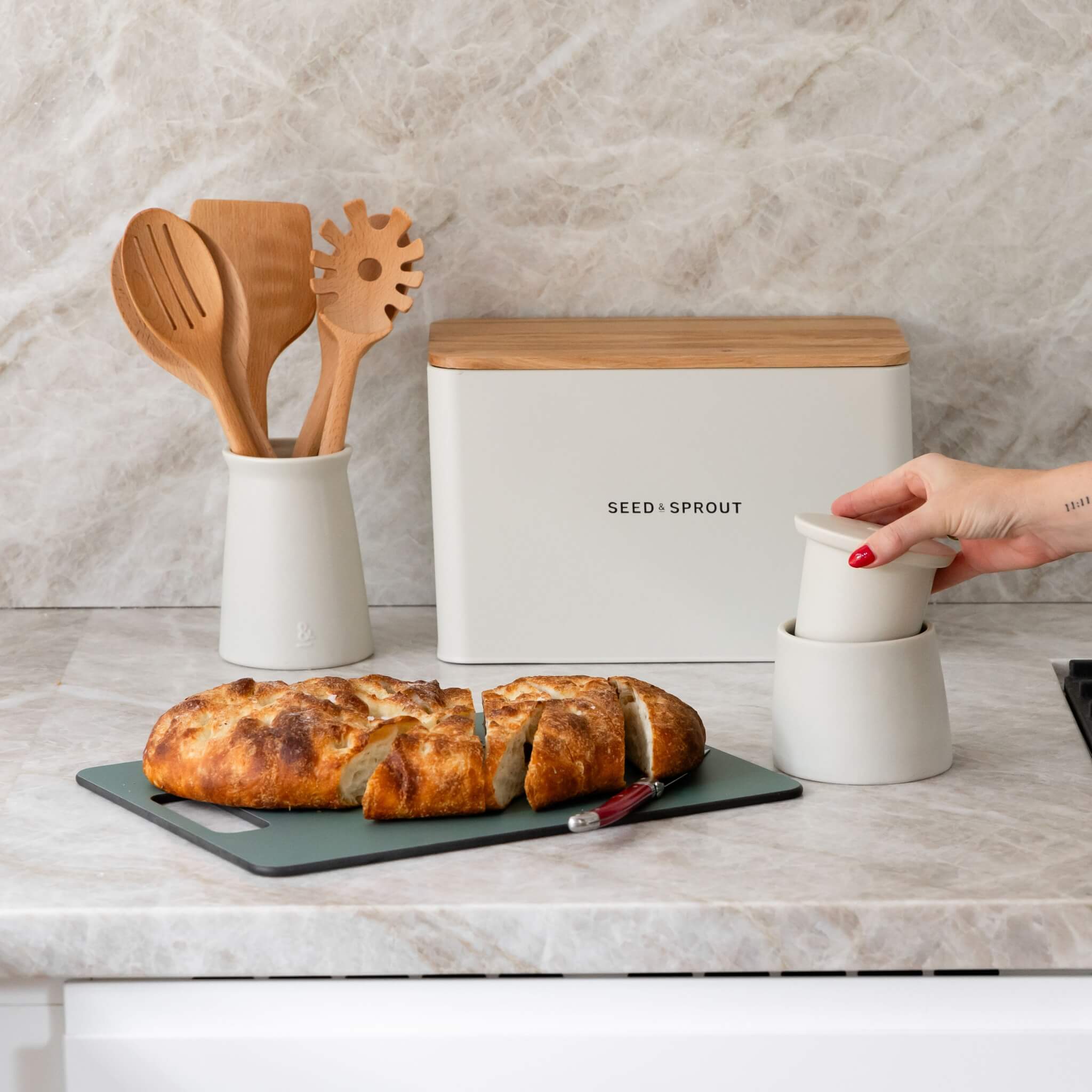 Wooden Beechwood Cooking Utensil Set