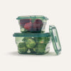 Sustainable collapsible food containers
