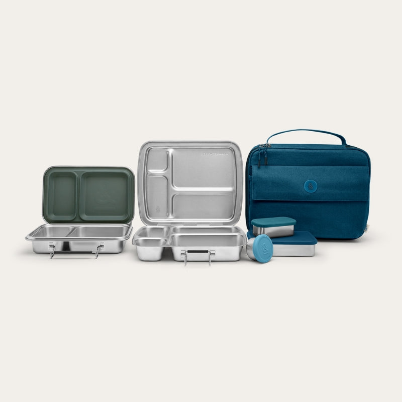 Duo Bento Lunch Box Set | Pots & Bag