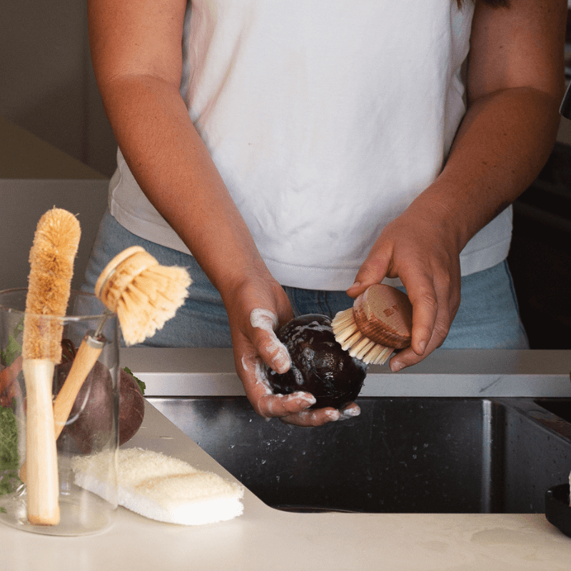 vegetable scrubbing brush