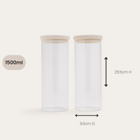 SECONDS | Wategos Pantry Jar Set | 1500ml