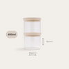 Wategos Glass Pantry Jars 2pk | Oat Milk 450ml