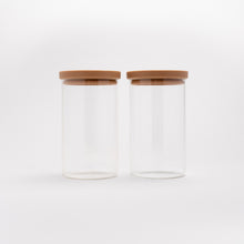 Wategos Glass Pantry Jars 2pk | Praline 1000ml