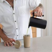 Reusable Glass Smoothie Cup