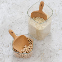 Wooden Beechwood Pantry Scoop 2pk