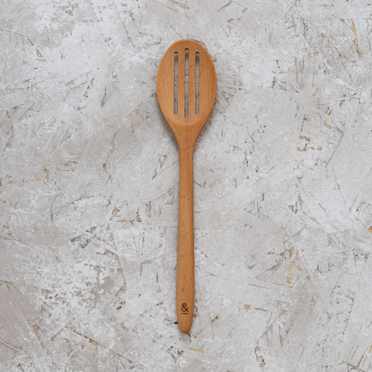 Beechwood Slotted Spoon